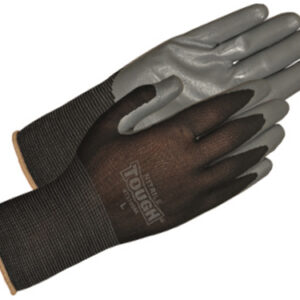 Nitrile Tough Gloves – Black – Medium