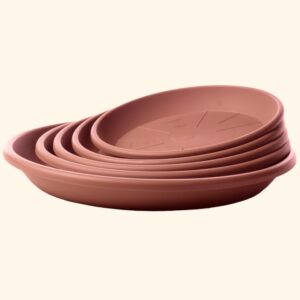 9.5″ Medea Plant Saucer – TerraCotta