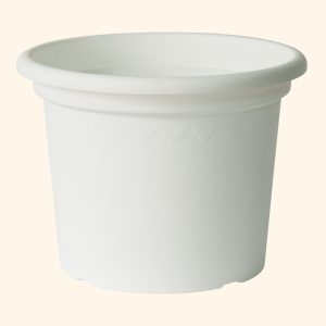 Geo Pot – Alfresco – White – 7.75″