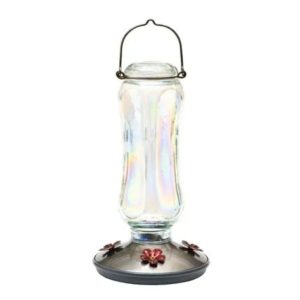 Vintage Hummingbird Feeder – Perky Pet® – Starglow Clear – 24 oz