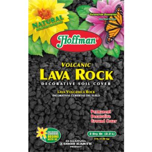 Hoffman Volcanic Lava Rock – Black – 2QT