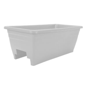 Deck Rail Planter Box 24″ – White