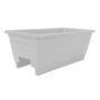 Deck Rail Planter Box 24″ – White