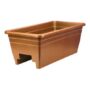 Deck Rail Planter Box 24″ – Clay