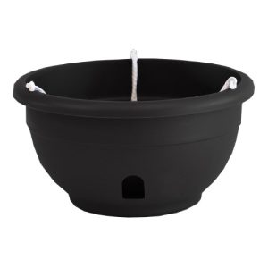 EEZY GRO Self-Watering Hanging Basket 12″ – Black