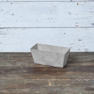 Ella Flower Box 14.5″ – Artstone Grey