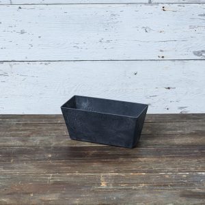 Ella Flower Box 14.5″ – Artstone Black
