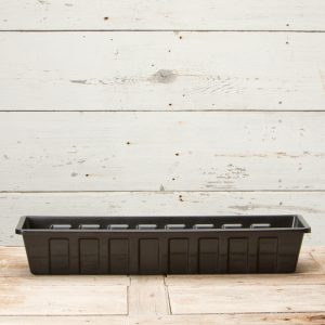 Poly-Pro Flower Box/Liner 30″ – Black