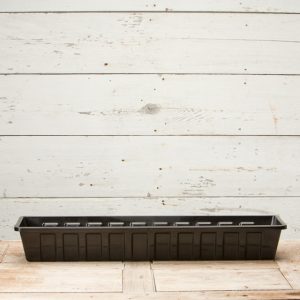 Poly-Pro Flower Box/Liner 36″ – Black