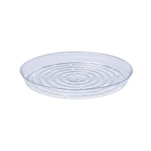 Vinyl Plant Saucer 12″ – Clear