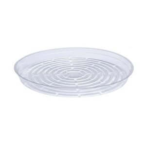 Vinyl Plant Saucer 14″ – Clear