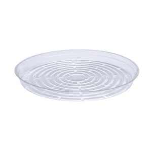 Vinyl Plant Saucer – Clear – 14″