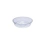 Vinyl Plant Saucer – Clear – 4″