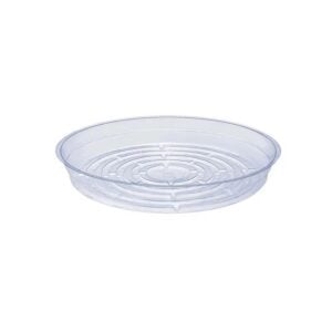 Vinyl Plant Saucer – Clear – 10″
