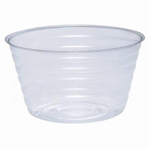 Vinyl Deep Plant Saucer 6″ – Clear