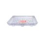 Square Plant Saucer – Clear – 12″