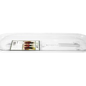 Plantpak Planter Tray 4″x14″ – Clear