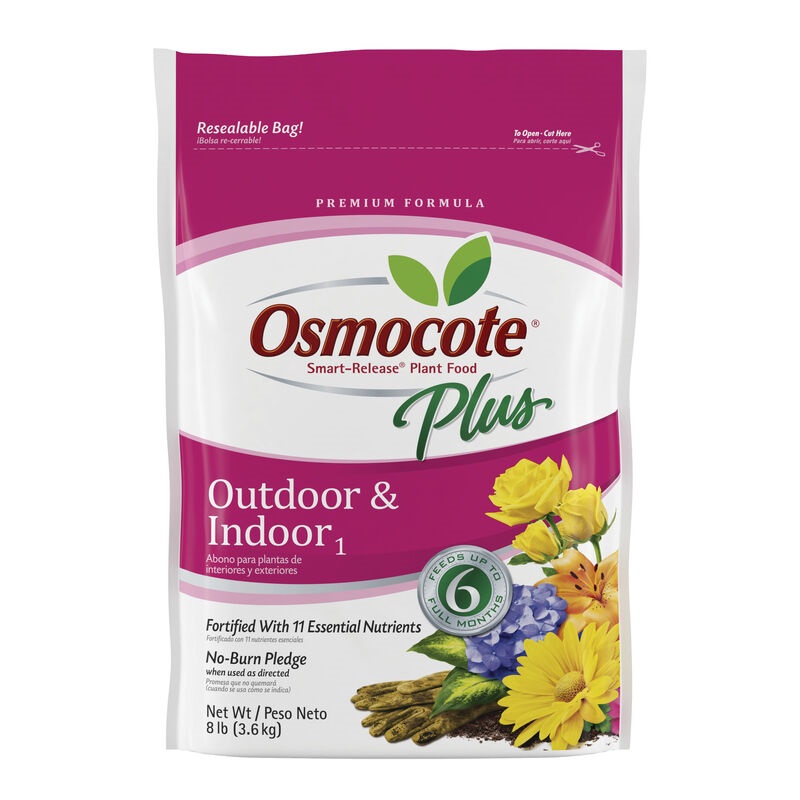 Outdoor & Indoor Plant Food - Osmocote Plus - 8lb | Mahoney's Garden Center