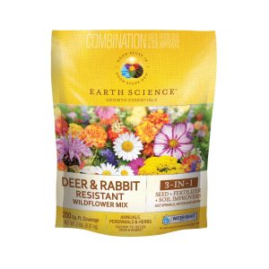 Earth Science Wildflower Mix – Deer & Rabbit Resistant – 2 LB
