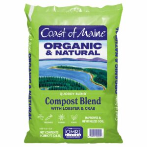 Coast of Maine – Quoddy Blend Organic Lobster Compost – 1 CU FT