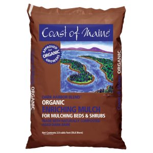 Dark Harbor Enriching Mulch – Coast of Maine – 2 CU FT
