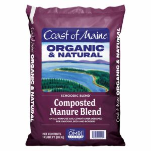 Coast of Maine – Schoodic Blend Composted Cow Manure – 1 CU FT