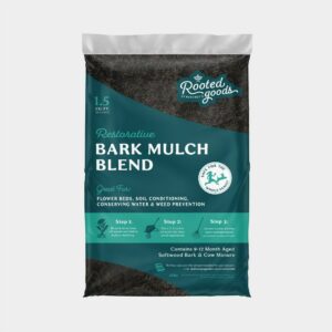 Rooted Goods – Restorative Bark Mulch Blend – 1.5 CU FT