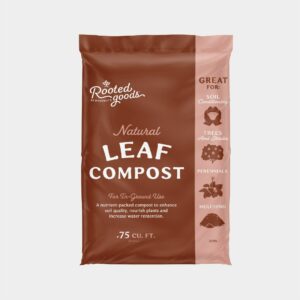 Rooted Goods – Natural Leaf Compost – .75 CU FT