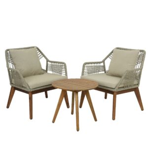 Seville Lounge Set – 3 Piece – Sand