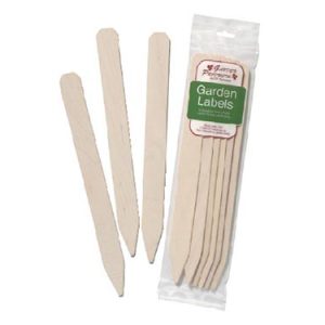 Natural Wood Garden Stakes – 24 pack
