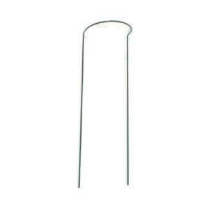 Half Hoop Plant Supports 18″x6″ – Green