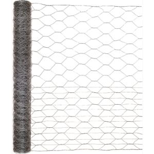 Galvanized Rabbit Netting 28″x50′ – Silver