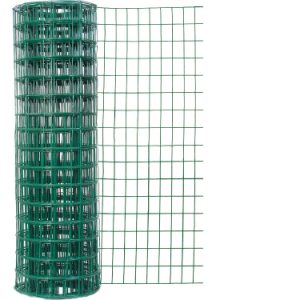 Garden Zone Vinyl-Coated Fencing 24″x50′ – Green