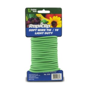 Rapiclip Soft Wire Ties, Light Duty 16ft – Green