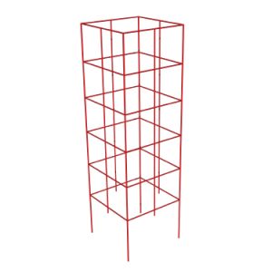 Heavy Duty Tomato Tower 47″ – Red