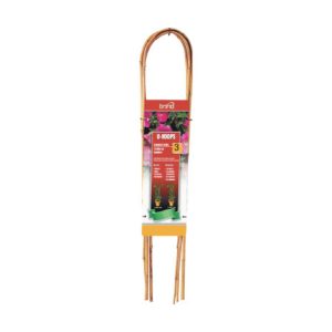 Bamboo U-Hoop Plant Trellis 3ft – 3 pack