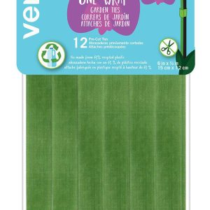 VELCRO® ONE-WRAP Garden Ties Strips – 8″x0.5″ – 45ct