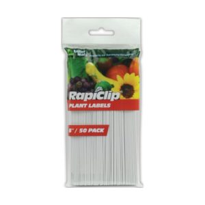 Rapiclip Plastic Plant Labels 6″ – 50 pack