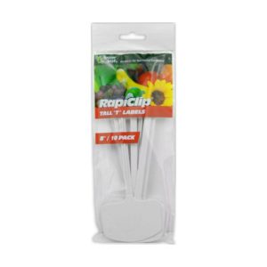 Rapiclip Tall “T” Labels 8″ – 10 pack