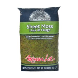 ” Sheet Moss – Mosser Lee – Natural Green – 325 sq ft”