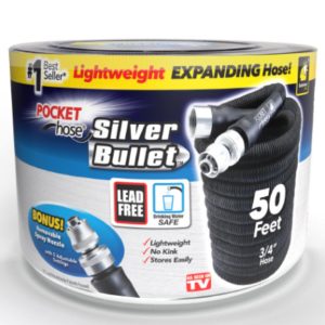 Pocket Hose® – Silver Bullet Expandable Hose – 50ft