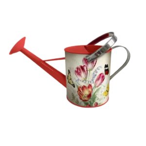 Decorative Watering Can – Orange – 1 Gal