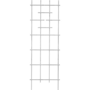 WOOD LADDER TRELLIS WHITE – 72″