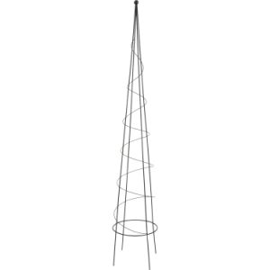 SPIRAL OBELISK BLACK – 60″