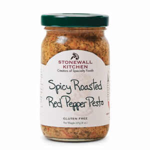 Stonewall Kitchen Spicy Roasted Red Pepper Pesto 8 oz