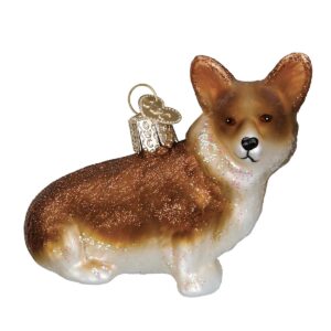 Pembroke Welsh Corgi Glass Ornament – Old World Christmas