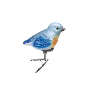 Baby Bluebird Glass Ornament – Old World Christmas