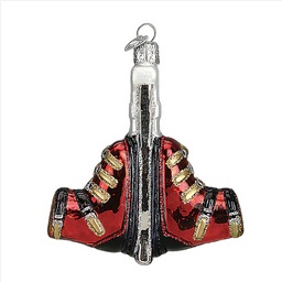 Ski Boots Glass Ornament – Old World Christmas