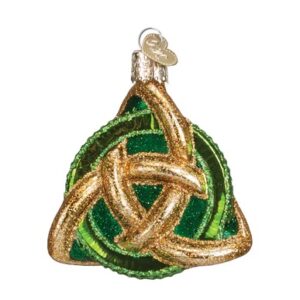 Trinity Knot Glass Ornament