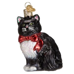 Tuxedo Kitty Glass Ornament – Old World Christmas